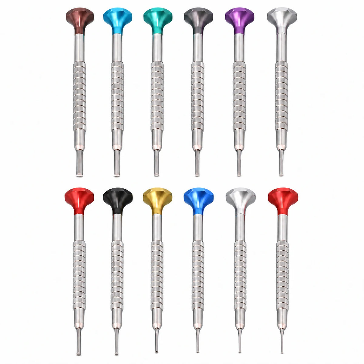 Horovek HK-6062 12-Piece Watchmaker Screwdriver Set | Base Optional